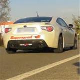 SUBARU BRZ 2.0i (200 Hp) -> Supersprint Overpipe back system