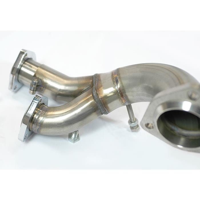 Front connecting pipes