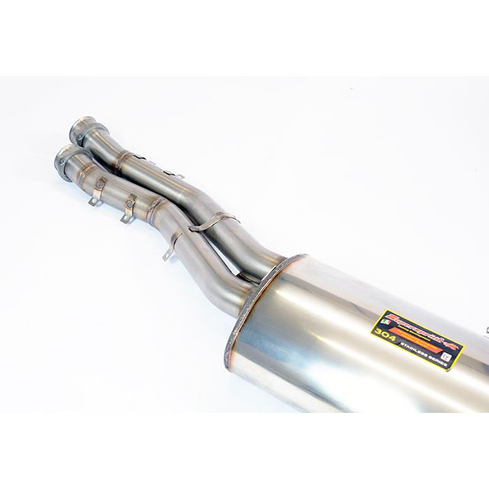 Silencioso trasero Racing OO70 100% Acero Inox 