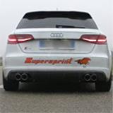 AUDI A3 S3 8V / 8VA QUATTRO 2.0i TFSI '13 -> Supersprint full exhaust system