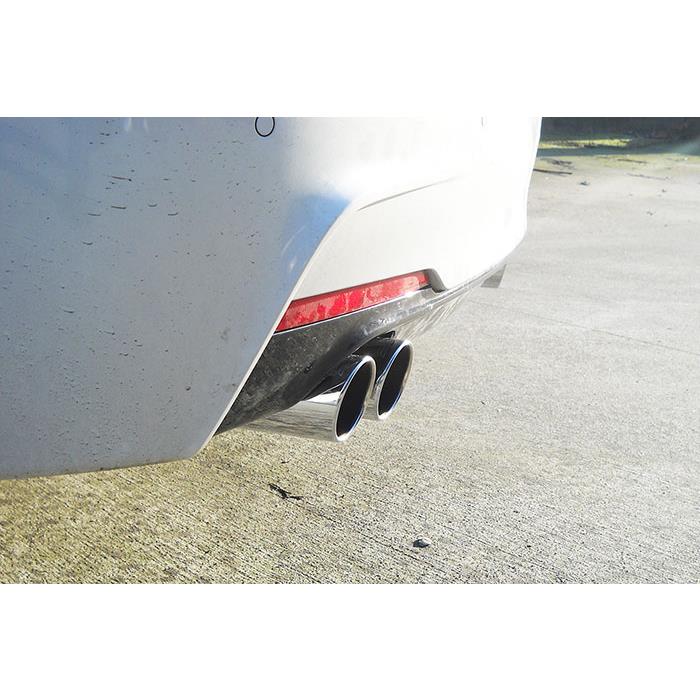 Rear exhaust Right OO80 - Left OO80
