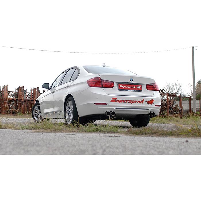 Rear exhaust Right OO80 - Left OO80