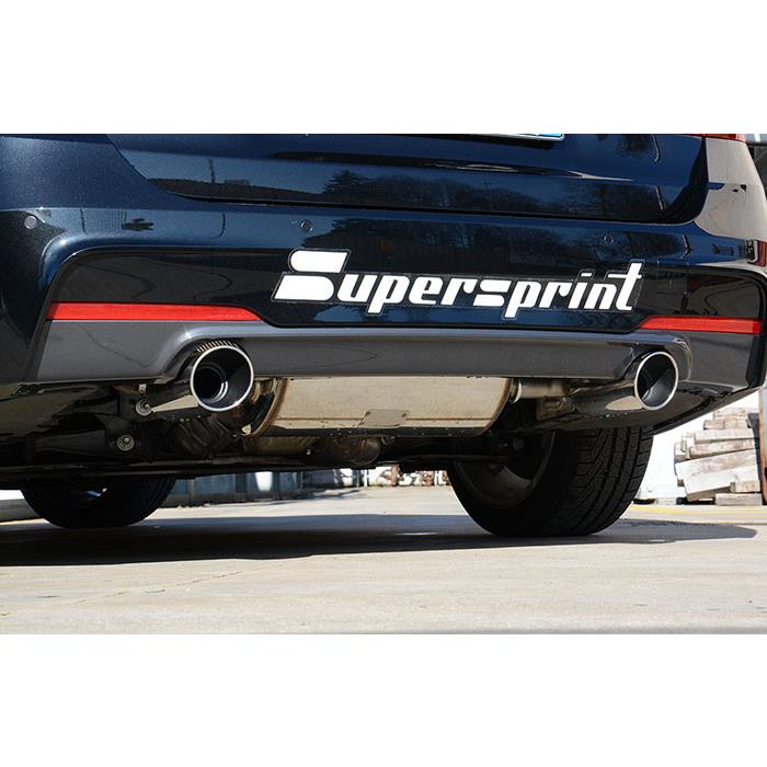 Rear exhaust Right O100 - Left O100