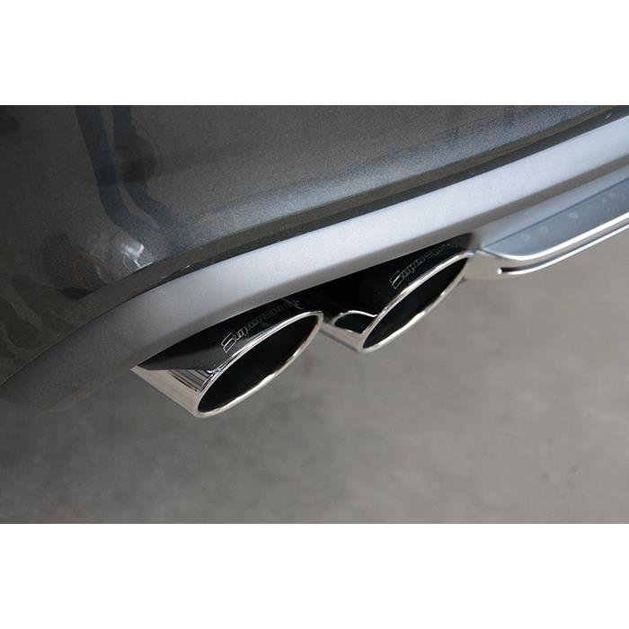 Rear pipe Left 100x75 (Muffler delete)