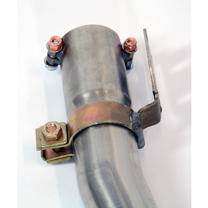 Catalizador metalico delantero izquierdo 100 CPSI