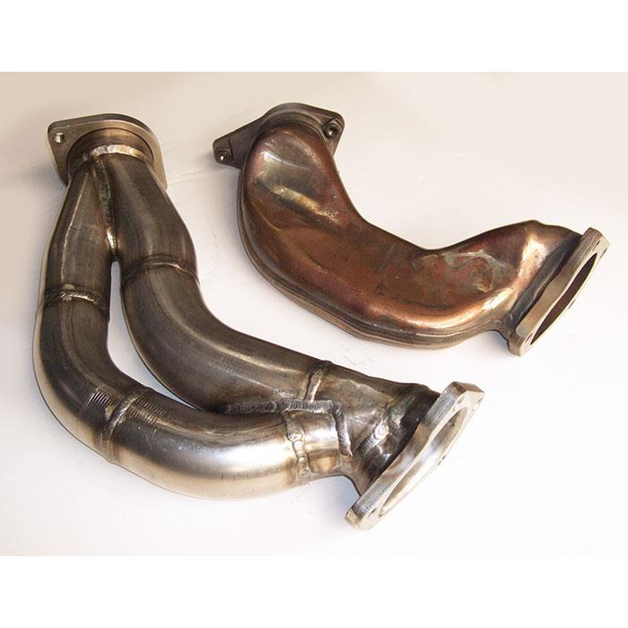 Turbo downpipe Derecho-Izquierdo AISI Acero 310S 