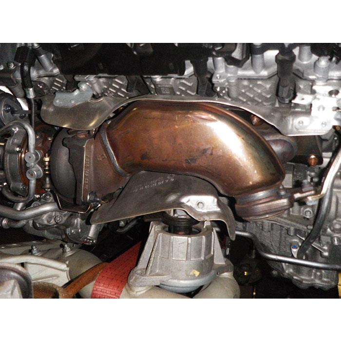 Turbo downpipe Derecho-Izquierdo AISI Acero 310S 