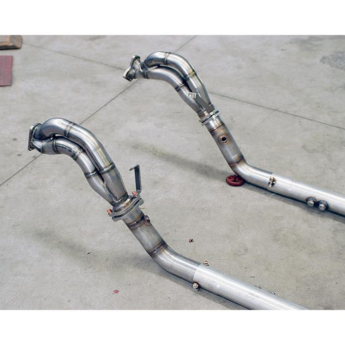 Turbo downpipe Derecho-Izquierdo AISI Acero 310S 
