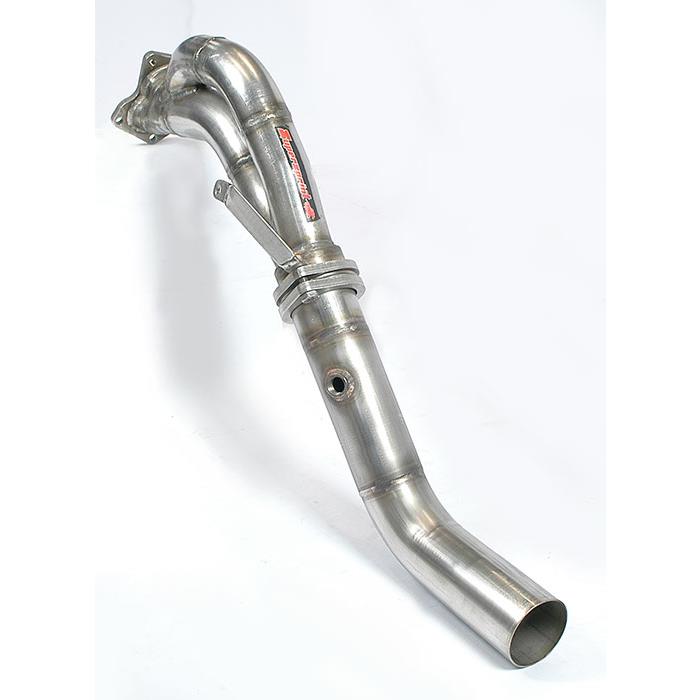 Turbo downpipe Derecho-Izquierdo AISI Acero 310S 