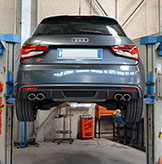 New Supersprint exhaust systems for Audi S1 2.0 TFSI