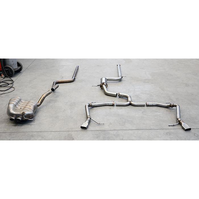 Connecting Y-pipe