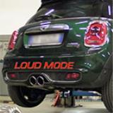 MINI Cooper S F56 2.0T (192 Hp) '14 -> Rear exhaust with valve - Test