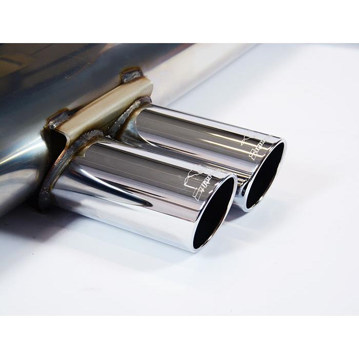 Rear muffler Touring Right - Left <strong><span style=color:#ea0000;>With E.E.C. homologation</span></strong>