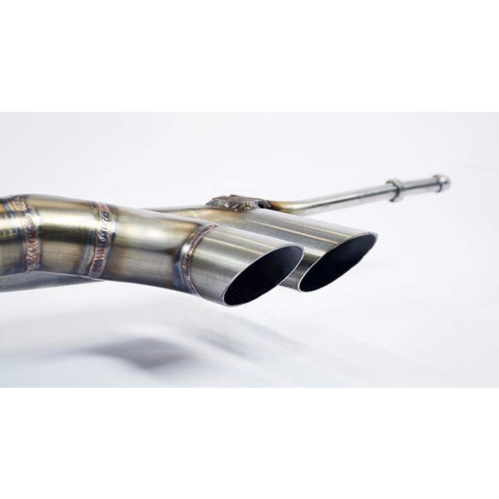 Silencioso trasero salida central (Para colas OEM)