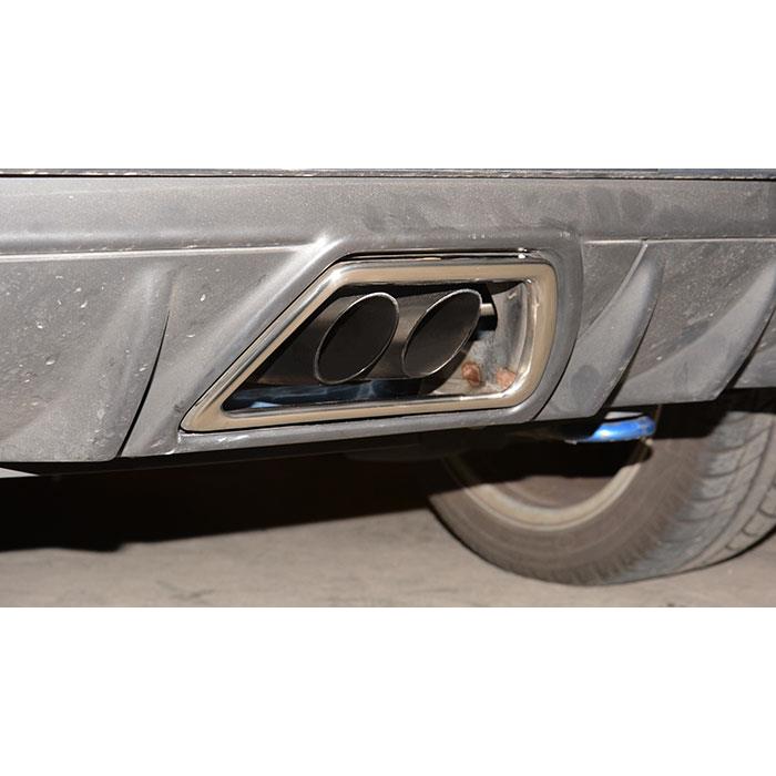 Silencioso trasero salida central (Para colas OEM)