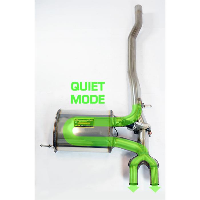Rear exhaust 