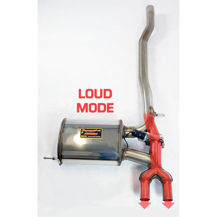 Rear exhaust 