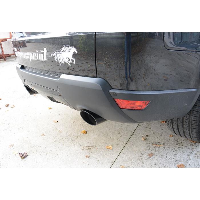Silencioso trasero derecho O120 Gun Metal Grey