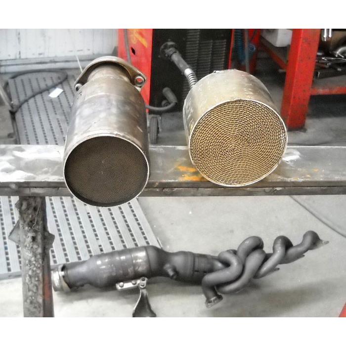 Downpipe +  Metallic catalytic converter WRC (To be welded on OEM manifold)
