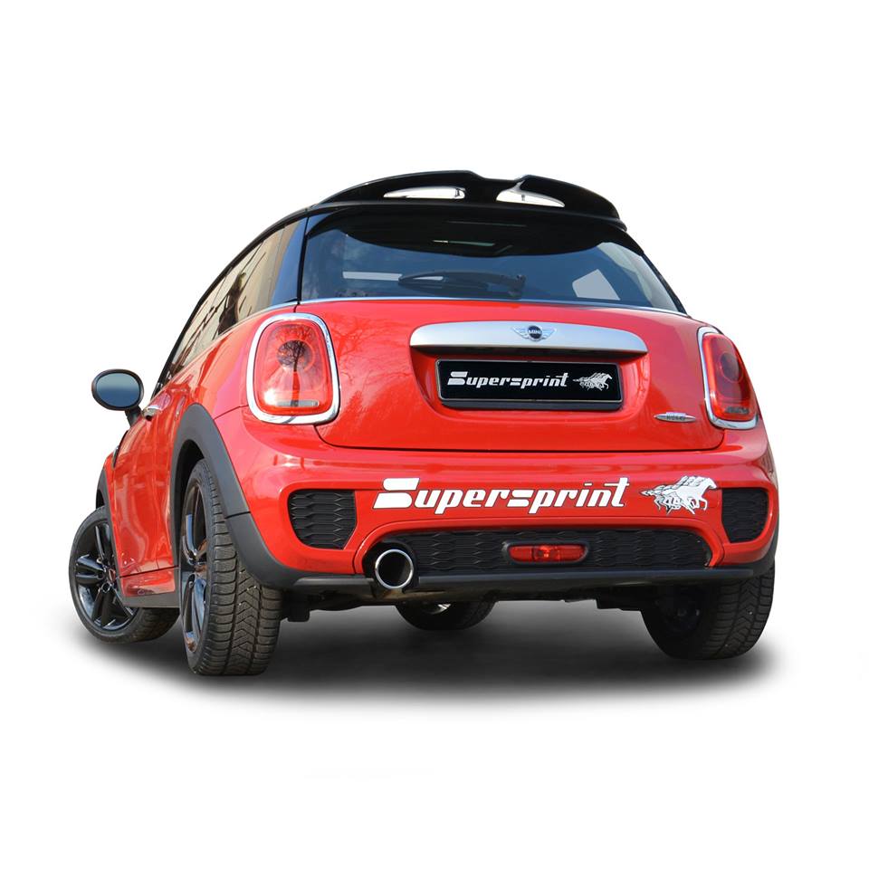 Supersprint Auspuff für MINI F56 Cooper 1.5i Turbo (B38 - 136 PS) 2014 ->