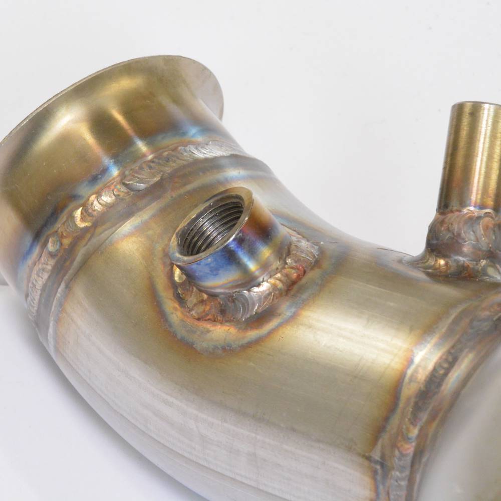 Catalizador metalico delantero izquierdo 