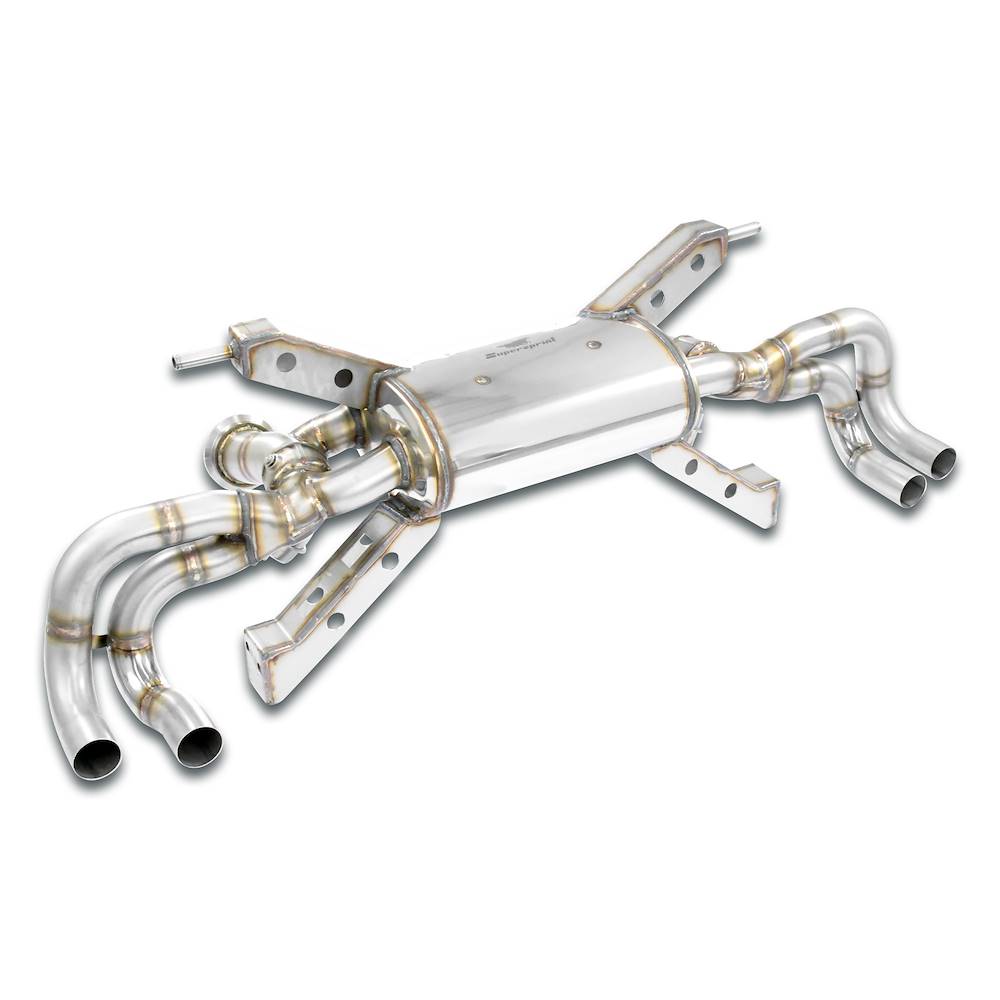 Rear exhaust Right - Left with valves <strong><span style=color:#ea0000;>-13,0 Kg</span></strong>