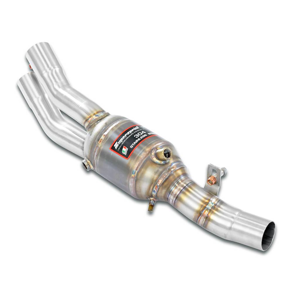Front  Catalyseur métallique Droite