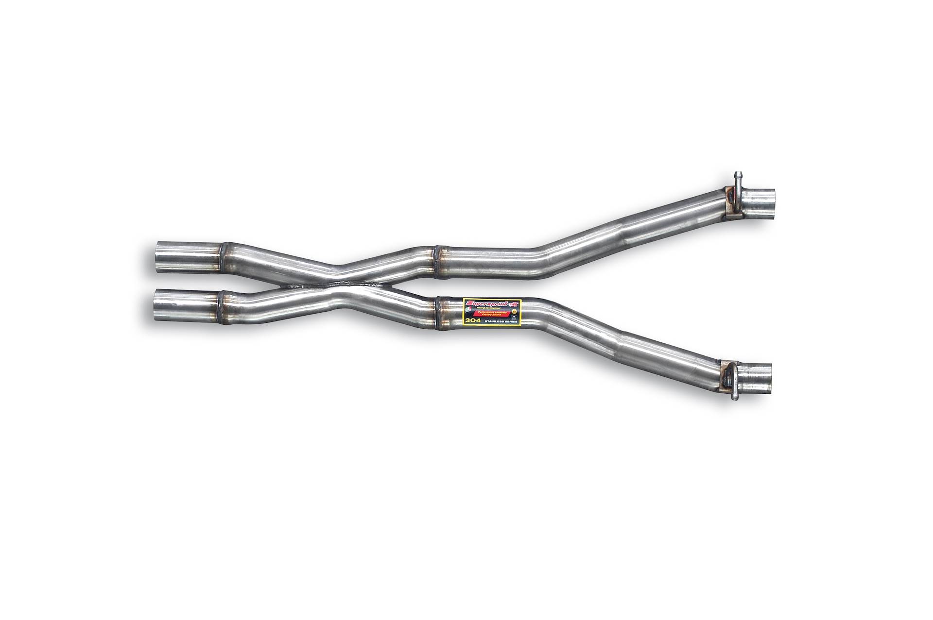 Tube centrals kit Droite - Gauche avec  X Replace origine Silencieux central.