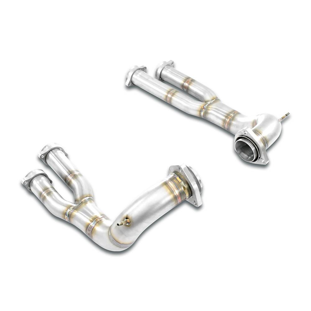 Front Y-Pipe kit Right - Left  (Replaces the primary catalytic)
