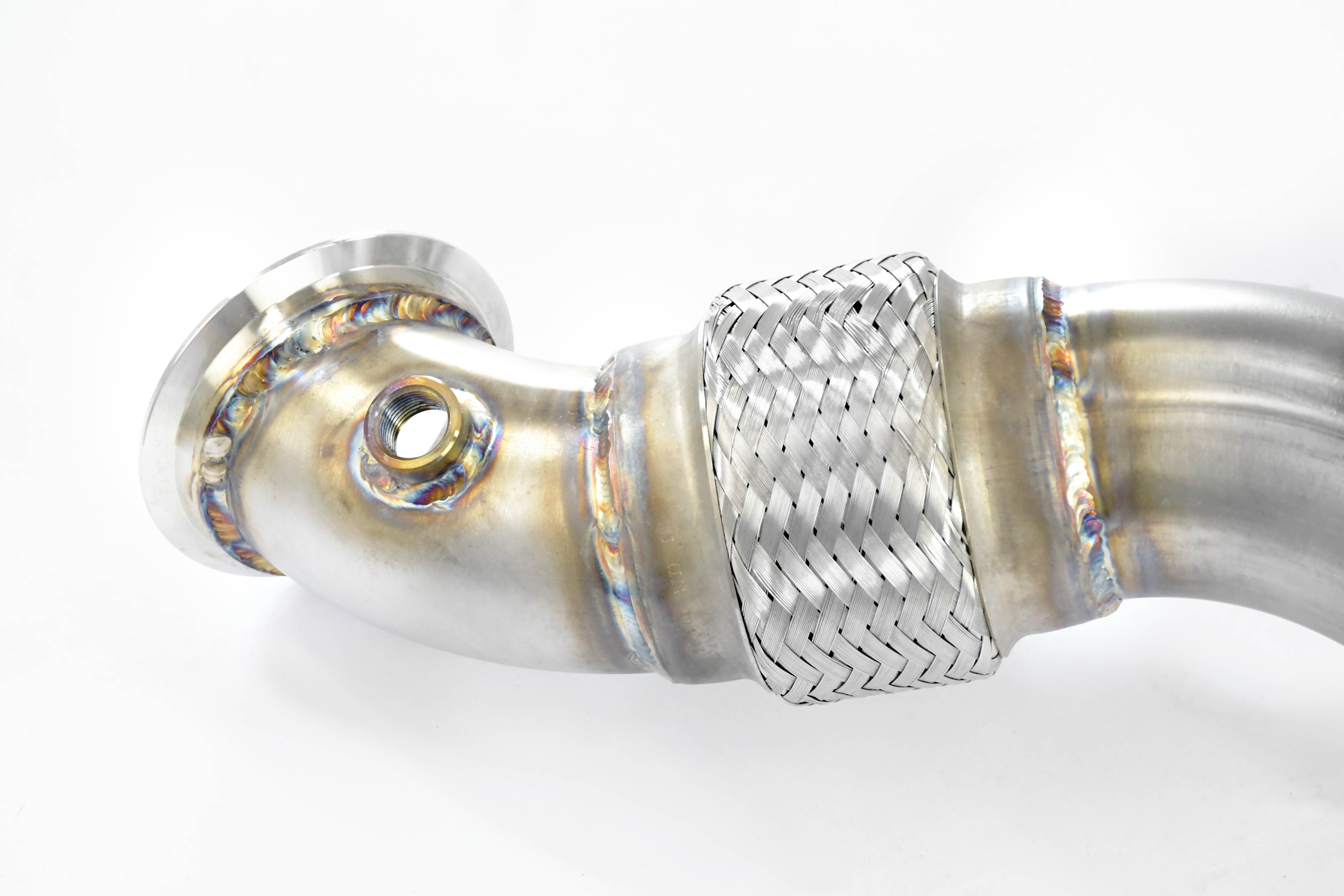 Downpipe kit Right + Left (Replaces catalytic converter)