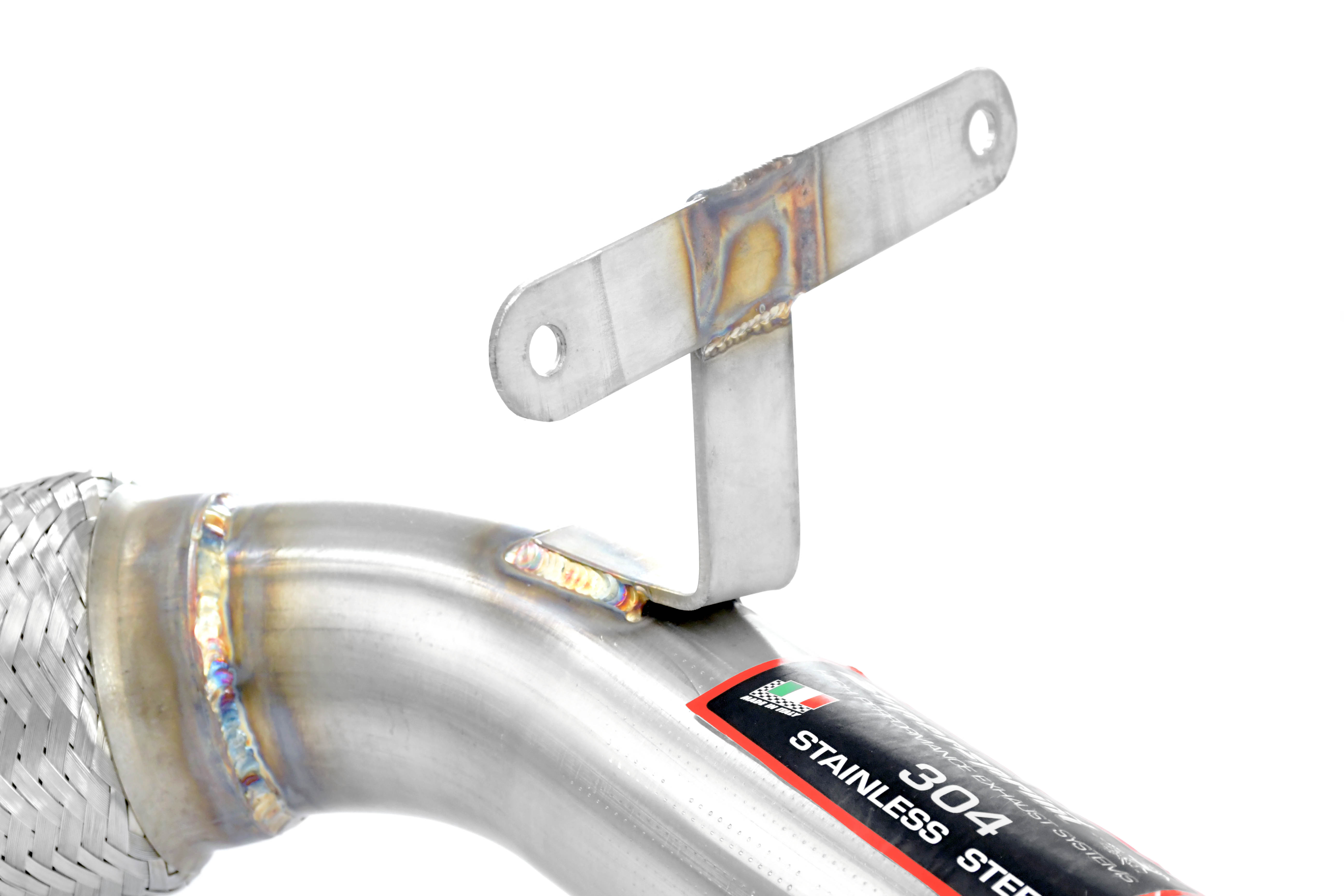 Downpipe kit Right + Left (Replaces catalytic converter)