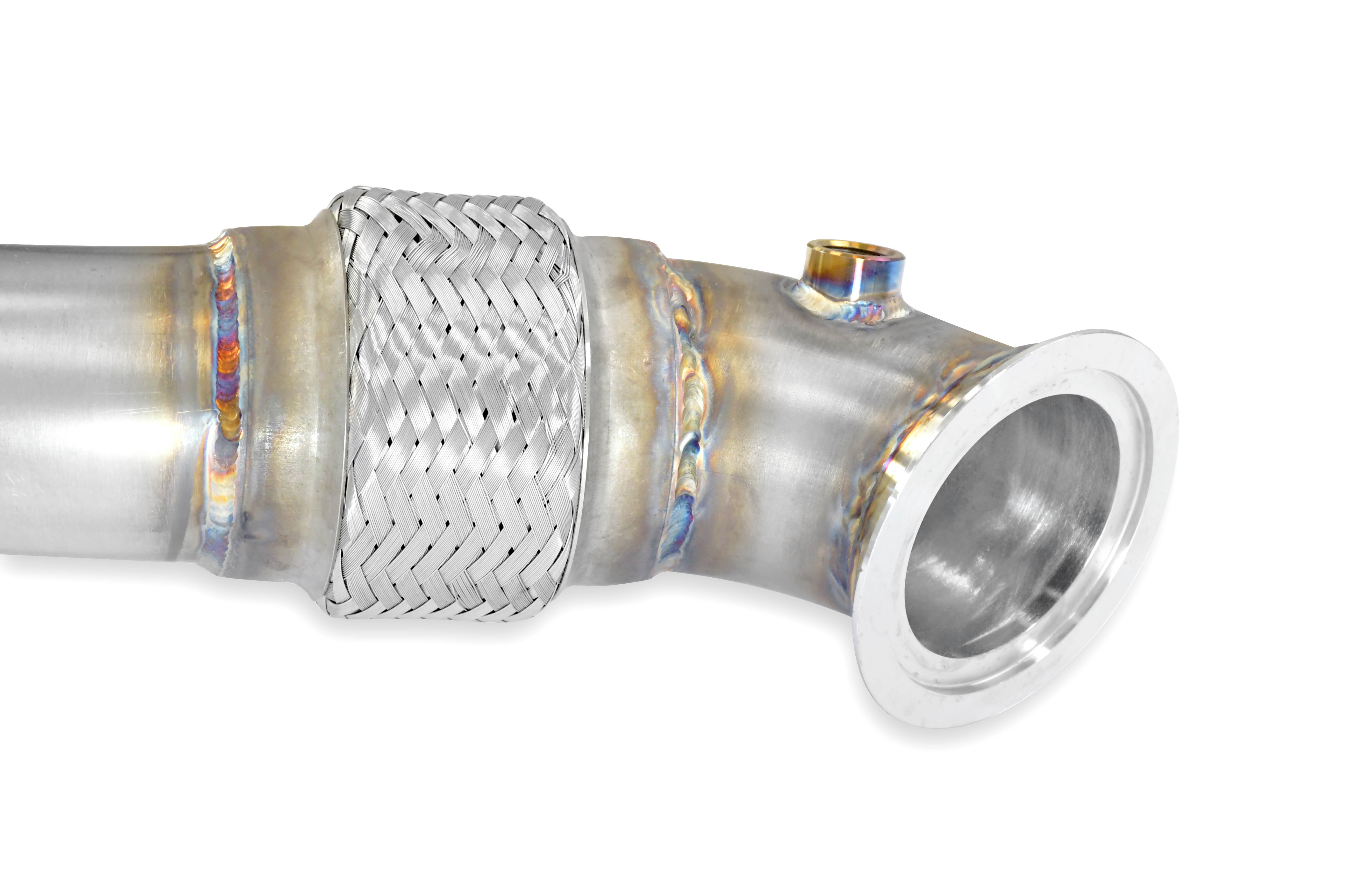 Downpipe kit Right + Left (Replaces catalytic converter)