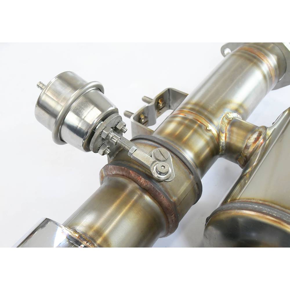 Rear exhaust Right 120x80 with valve (Vacuum)