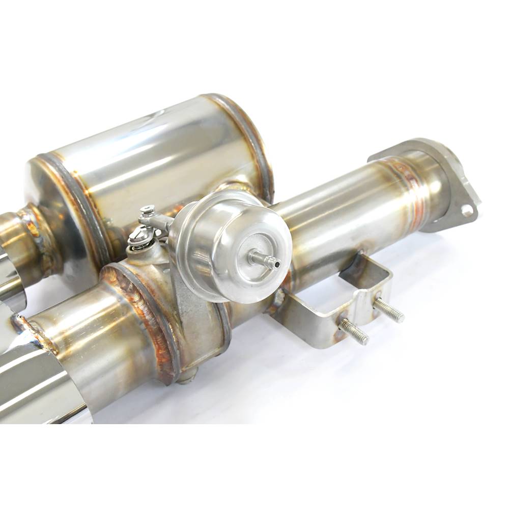 Rear exhaust Left 120x80 with valve (Vacuum)