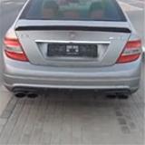 MERCEDES W204 C63 AMG V8 -> Supersprint Fächerkrümmer + Vorderrohr (für Katalysator Ersatz) + Mittelrohr + “X-Pipe”