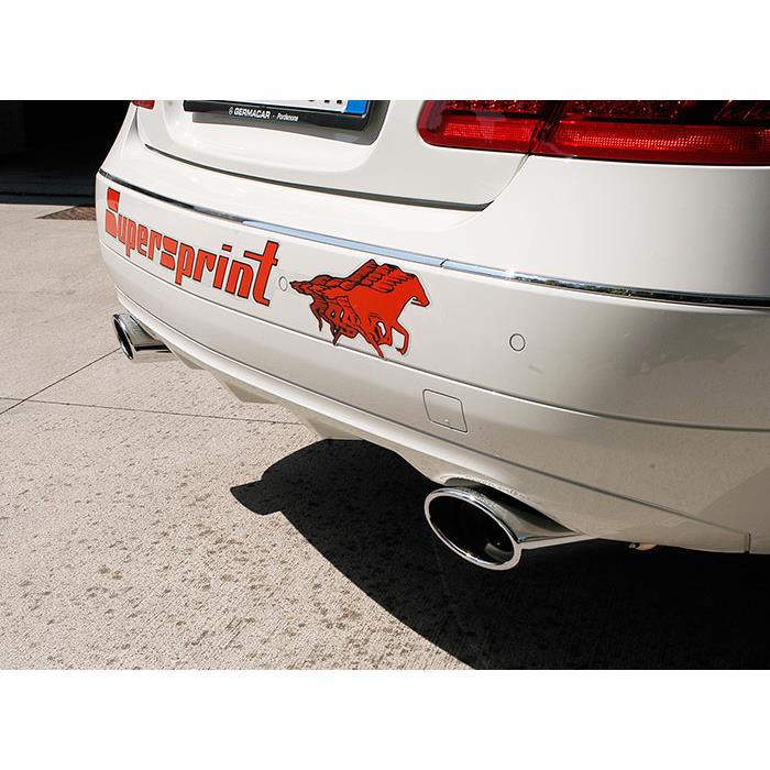 Endschalldämpfer Rechts Racing 145x95 (Standard Bumper)