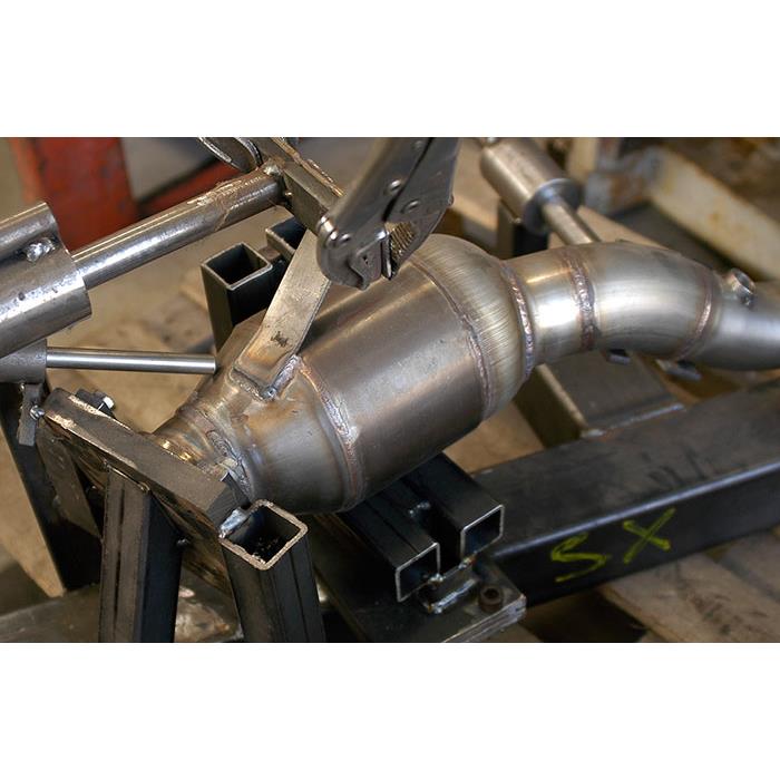 Vorderrohr Links mit Sport Metallkatalysator