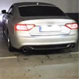 AUDI A5 Coupè 2.7 TDi (190 PS) '07 -> Supersprint Komplett-Auspuffanlage (4)