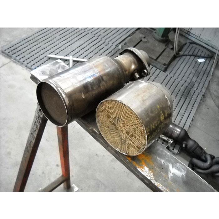 Downpipe + Sport Metallkatalysator WRC (Schweißen auf OEM Fächerkrümmer)