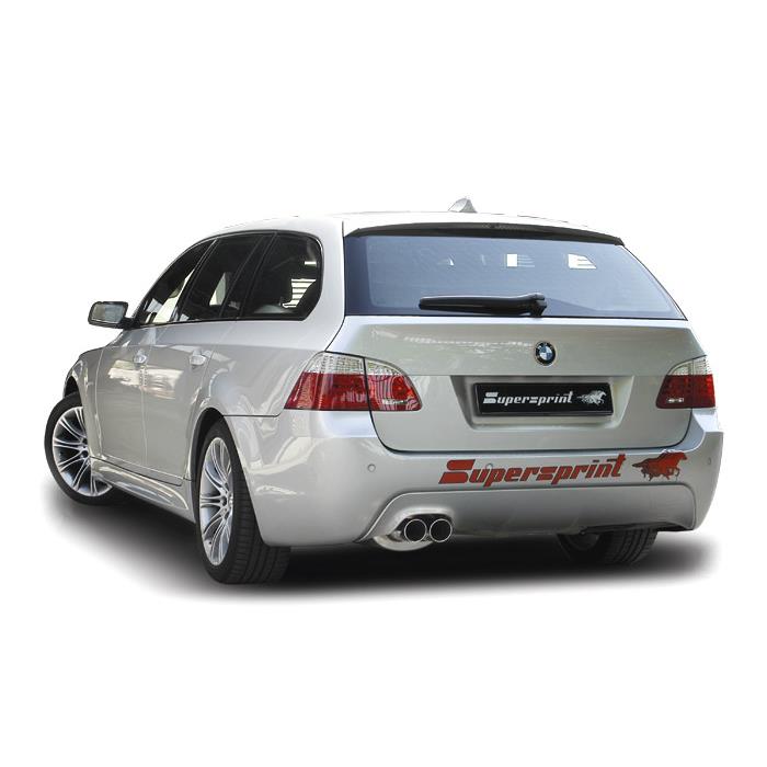 Supersprint Auspuff für BMW E60 / E61 550i - BMW E63 / E64 650i V8