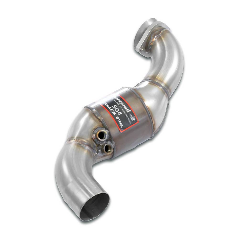 Front Metallic catalytic converter