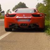 FERRARI 458 Italia 4.5i V8 - Catalizzatori metallici sportivi + posteriori con valvola - Accelerazione 