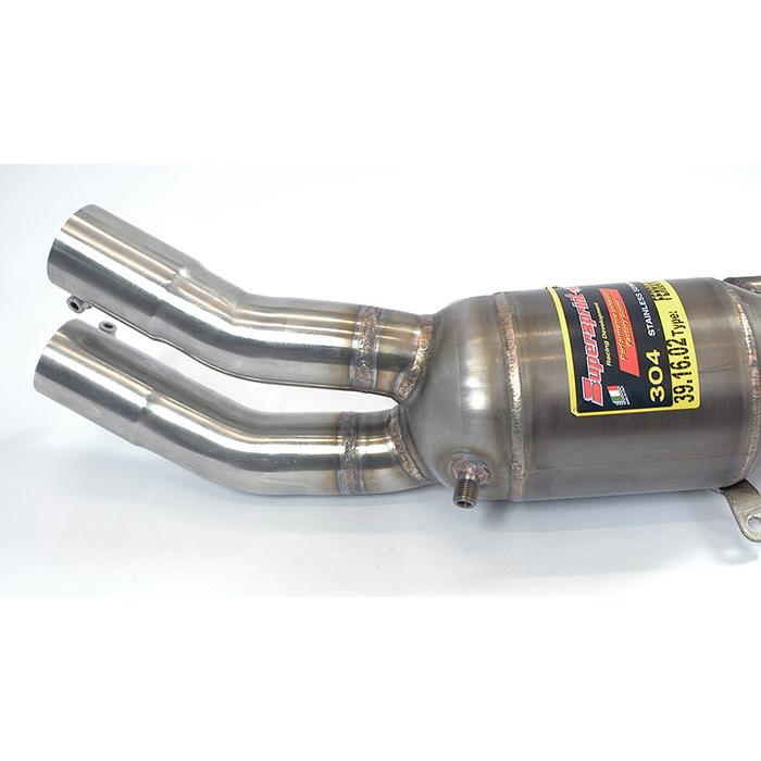 Anteriore con catalizzatore metallico destro