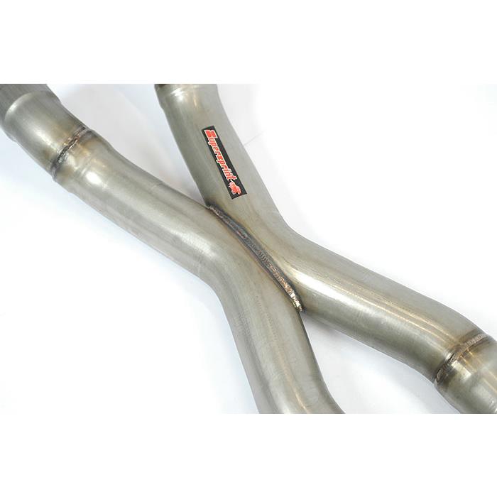 Kit tubi centrali destro + sinistro X-Pipe