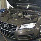 Audi A7 3.0 TFSI: développement silencieux