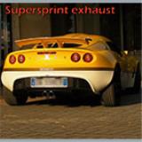 LOTUS EXIGE S Supercharged (240 Hp) '06 -> Ligne complète Supersprint