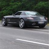 MERCEDES SLS AMG 6.3i V8 2010 -> Full Supersprint exhaust (straight centre pipe configuration) 
