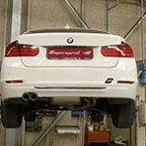 Développement système complet Supersprint pour BMW F30 328i 2.0T