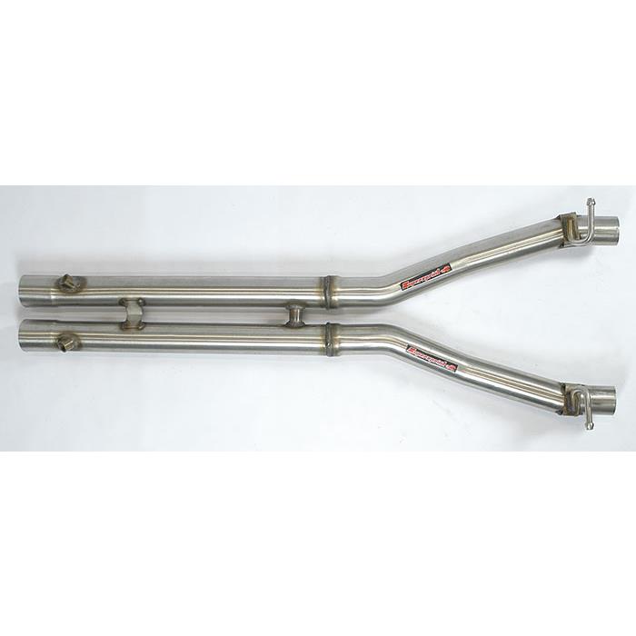 Tube centrals kit Droite - Gauche avec  H-Pipe. Replace origine Silencieux central.