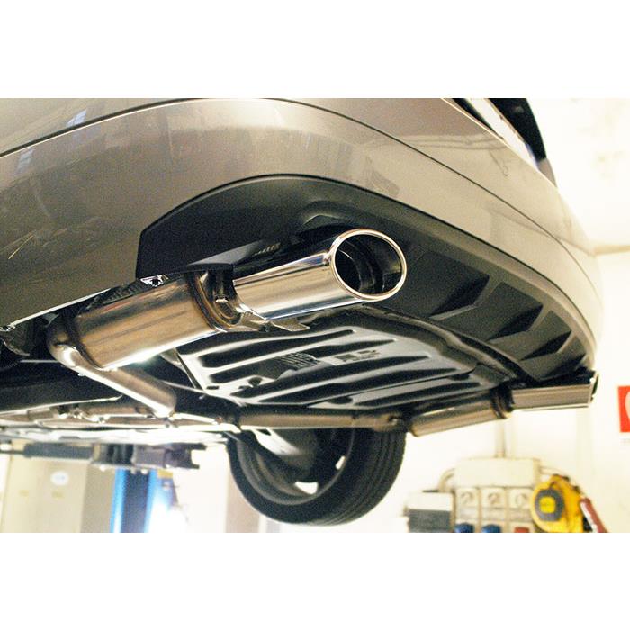 Silencieux arrière Gauche Racing 145x95 (Standard Bumper)
